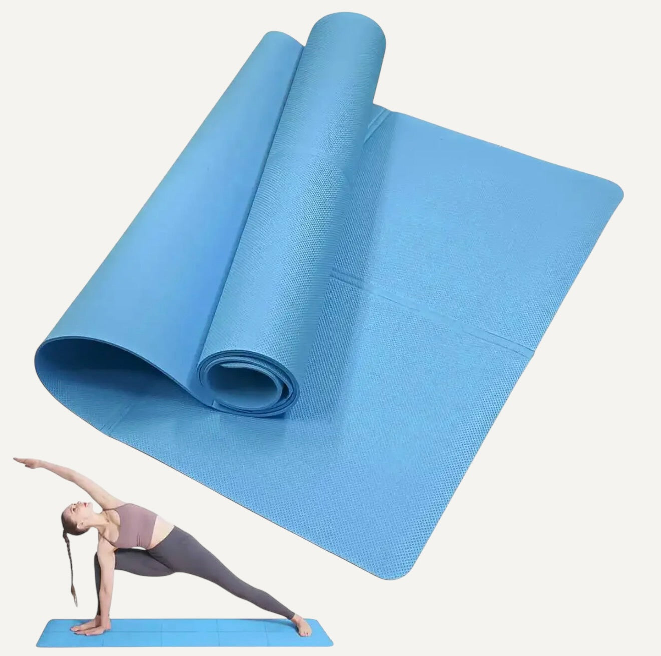 Flow with Confidence — The Non-Slip EVA Yoga Mat