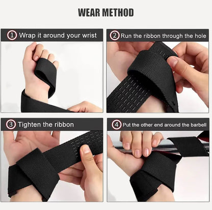 Lift with Confidence — Heavy-Duty Hard Pull Wrist Lifting Straps