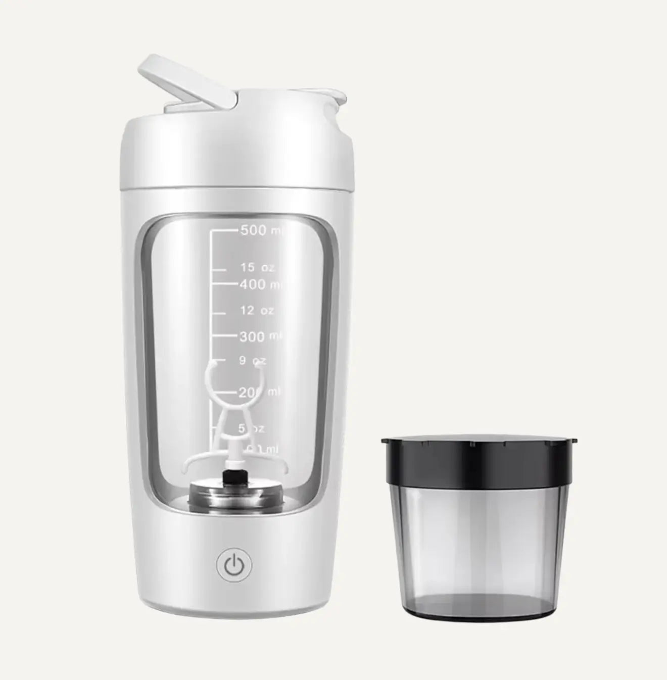 Shake Smart — Electric Protein Shaker Bottle for Smooth Blends Anytime