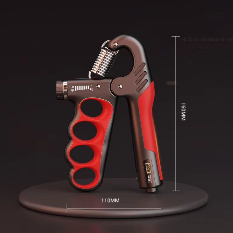 5-100KG Electronic Counting Adjustable Grip for Rehabilitation Hand Muscle Strength Gym Wrist Strengthener Recovery Fitness