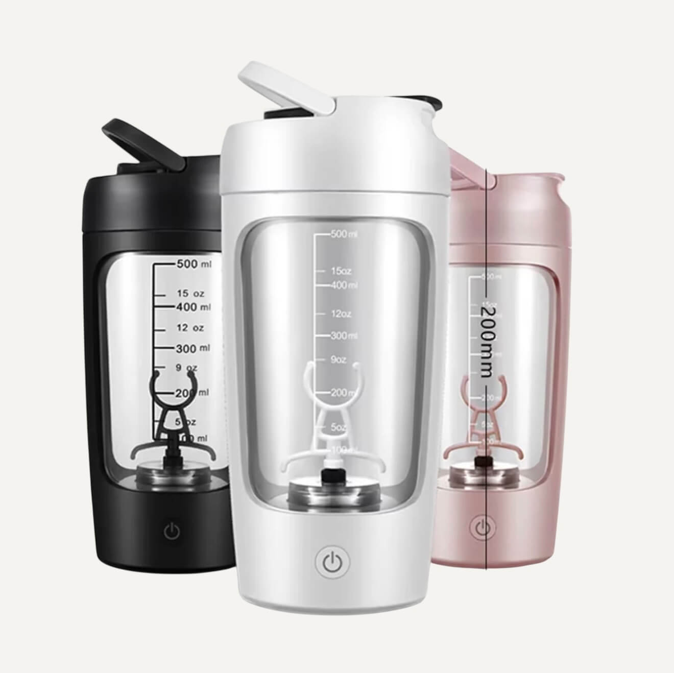 Shake Smart — Electric Protein Shaker Bottle for Smooth Blends Anytime