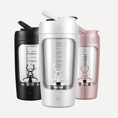 Shake Smart — Electric Protein Shaker Bottle for Smooth Blends Anytime