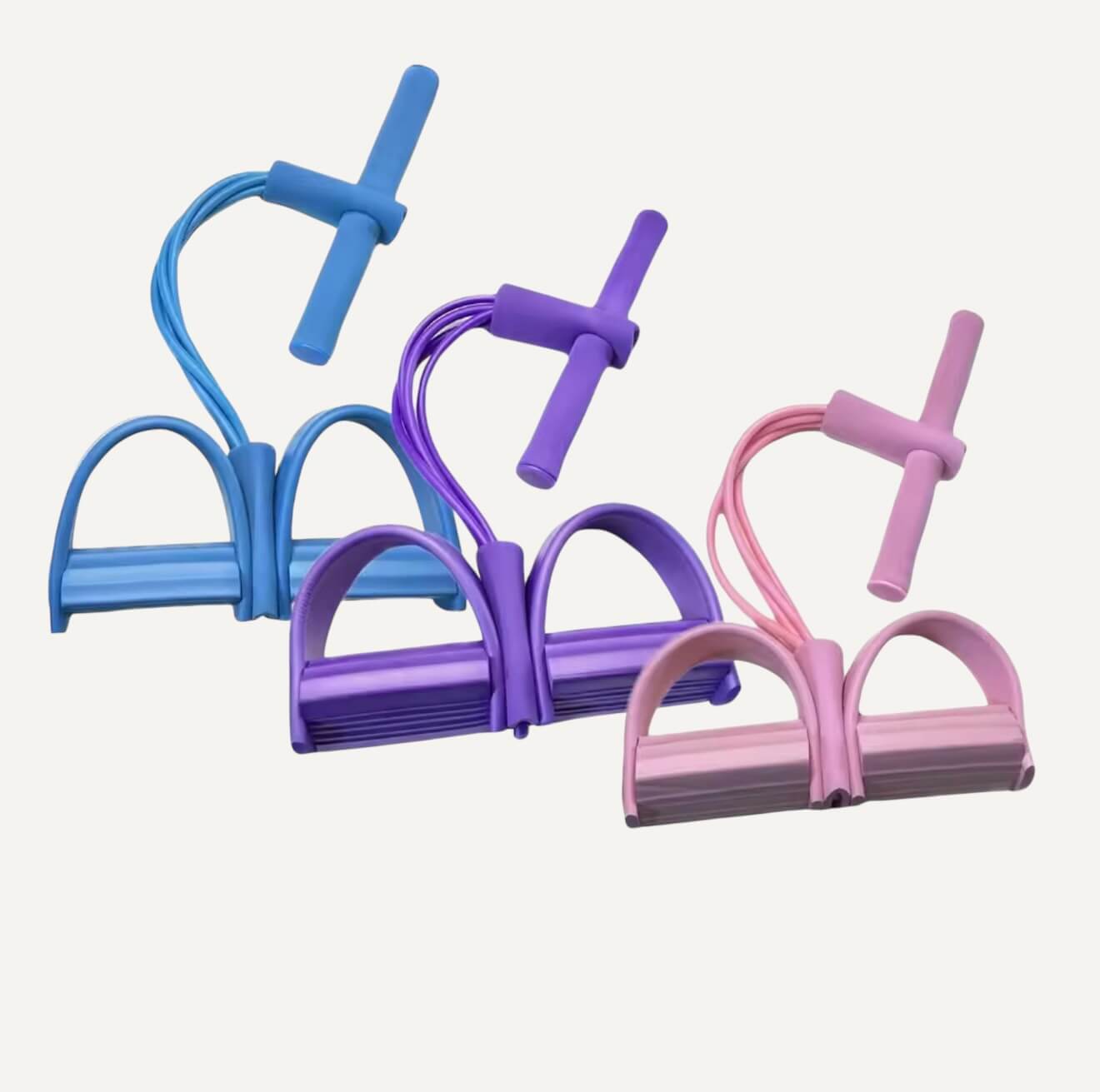Boost Your Workout — 4-Tube Pedal Tensioner for Home Fitness