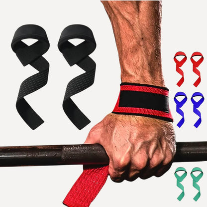 Lift with Confidence — Heavy-Duty Hard Pull Wrist Lifting Straps