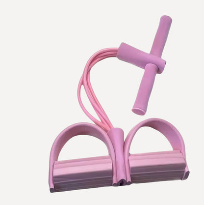 Boost Your Workout — 4-Tube Pedal Tensioner for Home Fitness