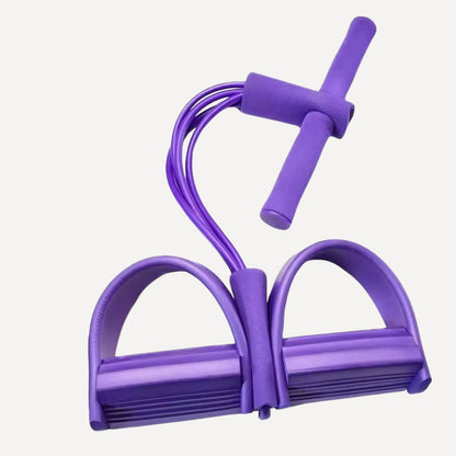 Boost Your Workout — 4-Tube Pedal Tensioner for Home Fitness