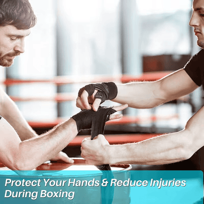 Protect Every Punch — 2-Pack Cotton Boxing Hand Wraps for MMA & Kickboxing