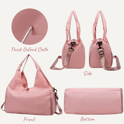 Carry Your Practice — The Yoga Mat Bag with Shoe Pocket & Adjustable Strap