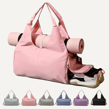 Carry Your Practice — The Yoga Mat Bag with Shoe Pocket & Adjustable Strap